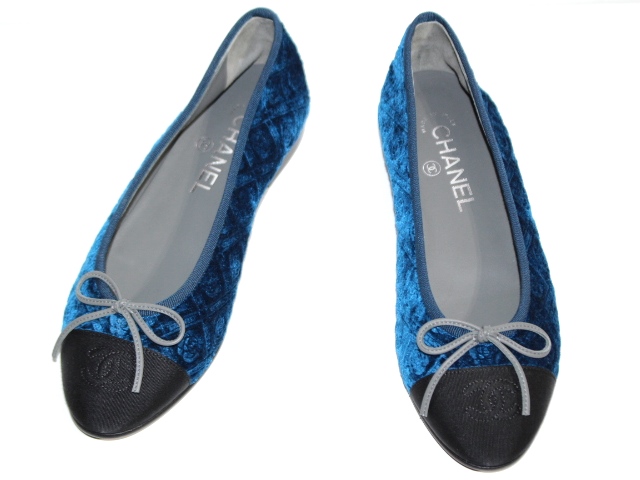 CHANEL シャネル パンプス レディース37 約23.5cm フラットシューズ  