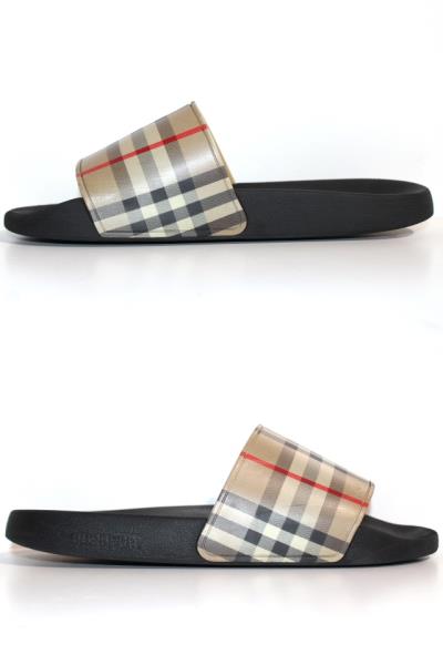 Burberry バーバリー ノバチェック ラバーサンダル 売買された  