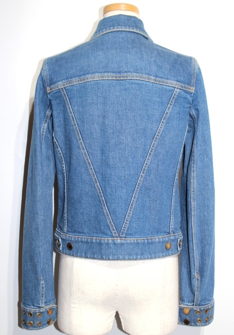 LOUIS VUITTON ルイ・ヴィトン デニムジャケット レディース38 ブルー  
