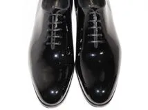 LOUIS VUITTON ルイ・ヴィトン 革靴 ビジネスシューズ メンズ8  ブラック パテント (2148103260674) 【432】
