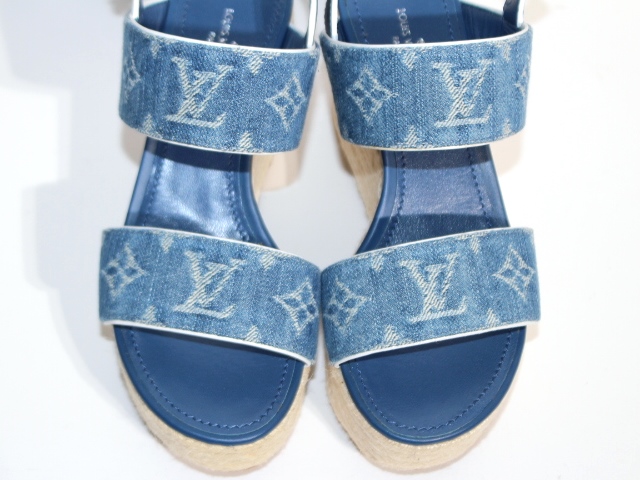 LOUIS VUITTON ルイ・ヴィトン サンダル レディース35 約22.5cm  