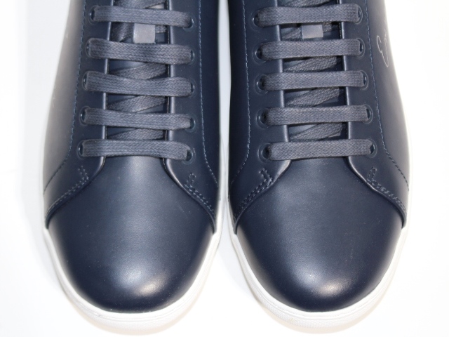 Armani geans ネイビー スニーカー メンズ　27.5 EMPORIO ARMANI エンポリオ・アルマーニ スニーカー メンズ41 ネイビー