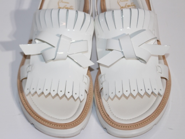 Christian Louboutin クリスチャンルブタン サンダル レディース38 約 