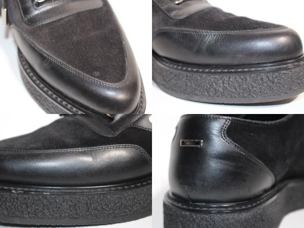 Louis Vuitton ルイ ヴィトン スニーカー 革靴 メンズ6 約25cm 厚底 ブラック スエード レザー 0 の購入なら 質 の大黒屋 公式