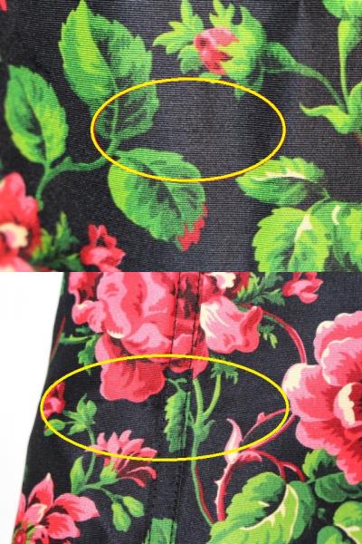 Miu Miu ミュウミュウ ワンピース レディース42 ノースリーブ ブラック レッド 花柄 シルク Mf1449 432 の購入なら 質 の大黒屋 公式