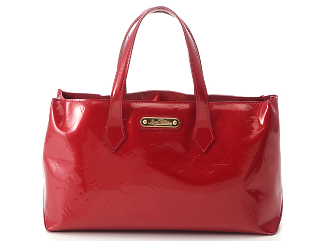 LOUIS VUITTON ルイヴィトン ハンドバッグ ウィルシャーPM ヴェルニ 