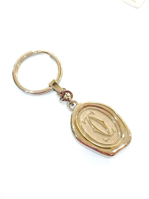 Cartier カルティエ オーバルモチーフ キーリング チャーム - 小物