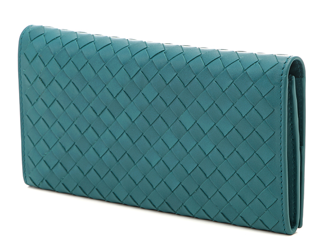 BOTTEGA VENETA ボッテガヴェネタ 二つ折長財布 レザー イントレ 