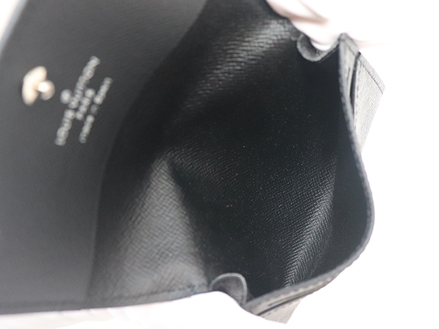 LOUIS VUITTON ルイヴィトン アンヴェロップ・カルトドゥヴィジットNM カードケース タイガ イニシャル刻印 アルドワーズ M64595【471】