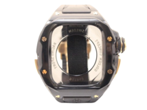 SELECTION セレクション 腕時計用ケース GOLDENCONCEPT/アップルウォッチケース RSTR49 ブラック/ピンクゴールド プラスチック/ラバー クォーツ