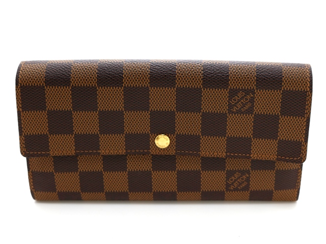 2024 お歳暮【公式】 - 人気ブランド VUITTON LOUIS ルイヴィトン ダミエ ポルトフォイユ・サラ 小物