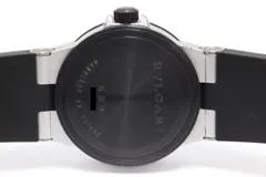 BVLGARI ブルガリ 腕時計 アルミニウム AL32TA ブラウン文字盤 アルミニウム/ラバーベルト クオーツ【472】SJ