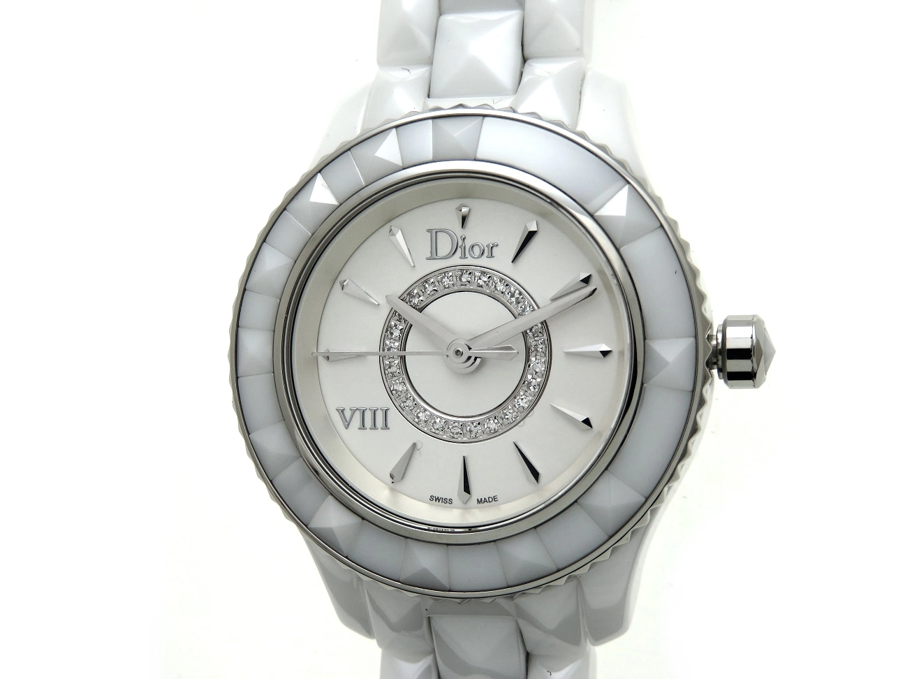 Dior ディオール 腕時計 クリスタル VIII オンユイット CD1221E2 