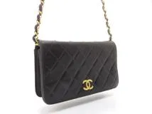 CHANEL シャネル フルフラッププッシュロックマトラッセ チェーン ...