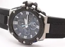 CASIO カシオ 腕時計 G-SHOCK G-STEEL GST-B100シリーズ GST-B100XA-1AJF 樹脂/ステンレススチール/カーボン ブラック文字盤　Bluetooth通信機能 電波ソーラー【472】SJ