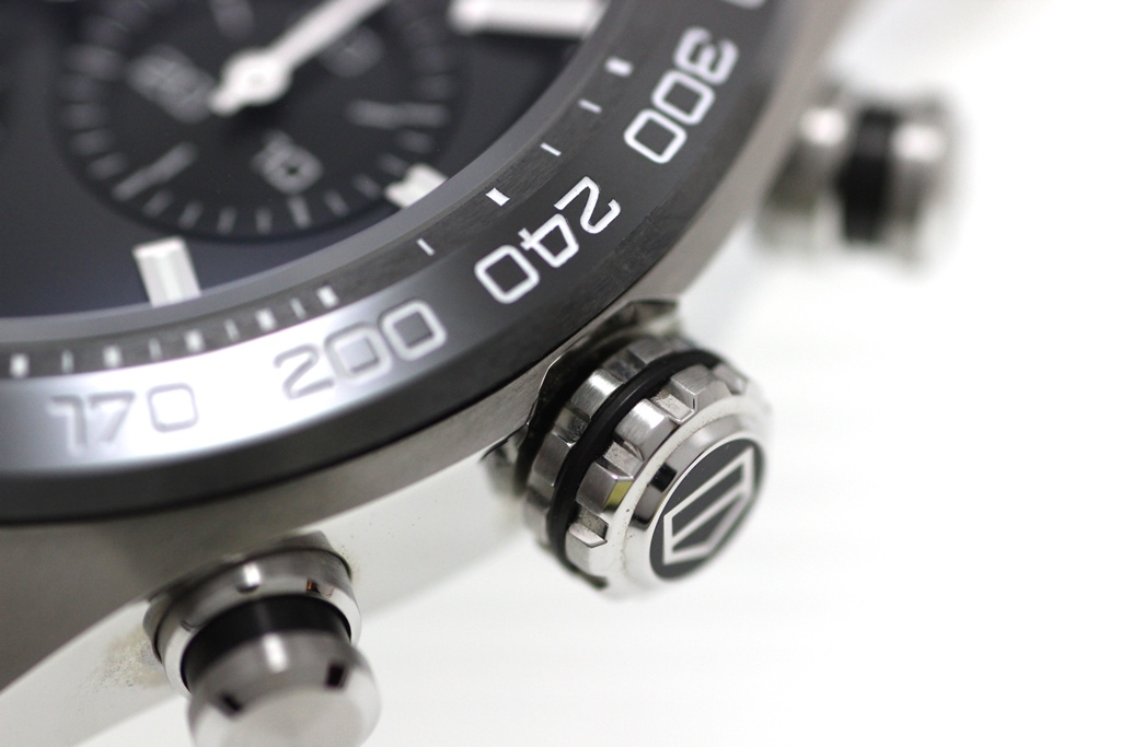 TAG HEUER タグ・ホイヤー 腕時計 カレラ キャリバー ホイヤー02 クロノグラフ スティール/セラミック ブラック文字盤 自動巻き  2021年正規品【472】SJ の購入なら「質」の大黒屋（公式）