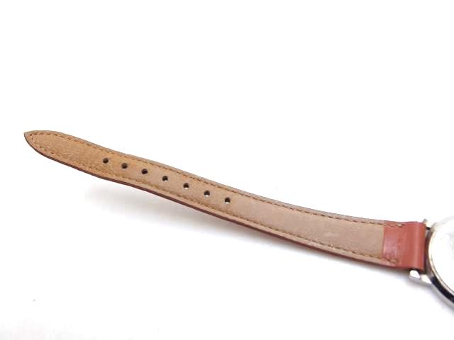 HERMES エルメス セリエ アイボリー文字盤 レディス クオーツ ベルト