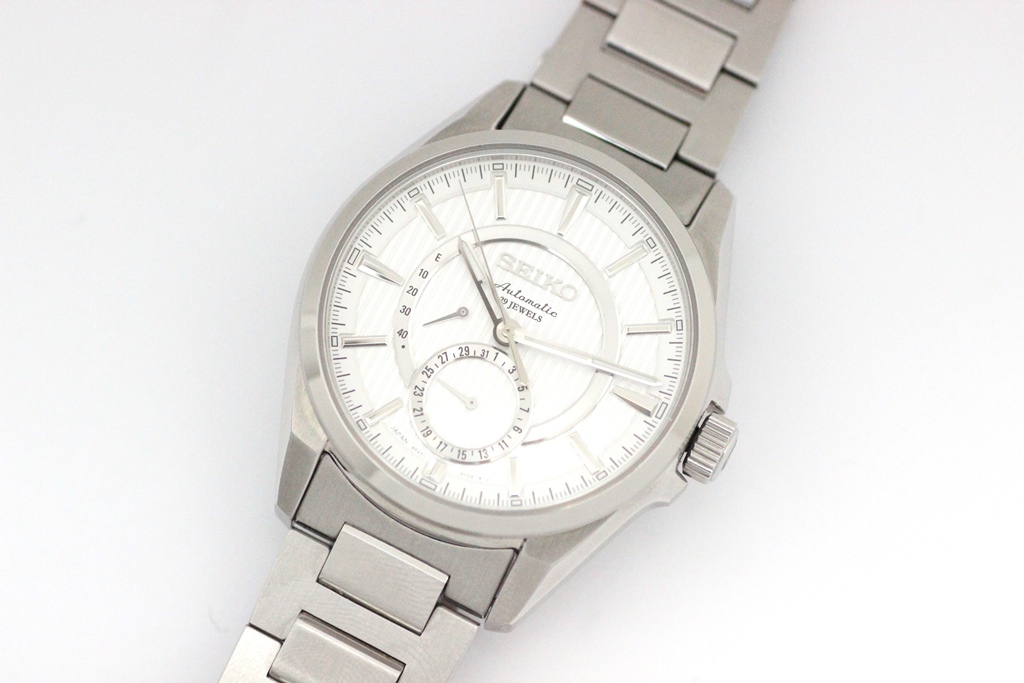 SEIKO セイコー 腕時計 プレザージュ SARW007 6R27 ステンレス ホワイト文字盤 メカニカル 自動巻 2021年1月正規品【472】SJ