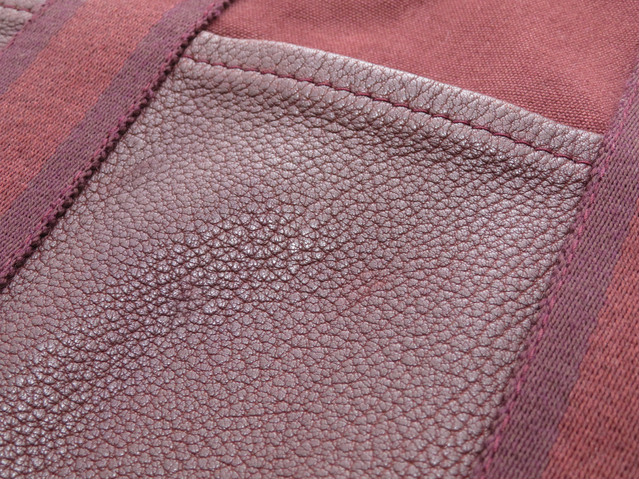 HERMES エルメス フールトゥカバス トートバッグ ボルドー