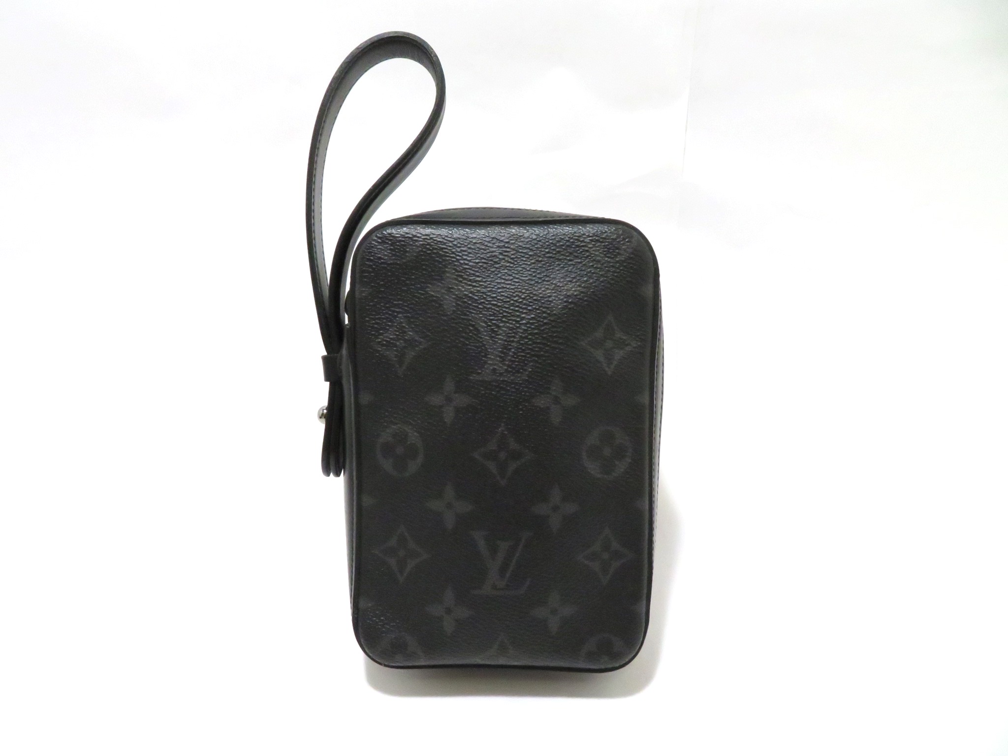 LOUIS VUITTON ルイヴィトン ボックス・クラッチ モノグラムエクリプス