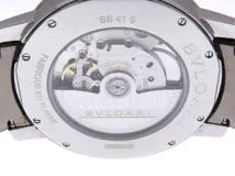 BVLGARI ブルガリ 時計 自動巻き メンズ ブルガリ ブルガリ BB41S ブラック SS/革ベルト【434】