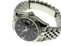 ロレックス デイトジャスト 自動巻き 腕時計 バーインデックス ステンレススチール SS シルバー M番(2007～2008年) 2008年6月購入） 116234 メンズ 40802027466【アラモード】