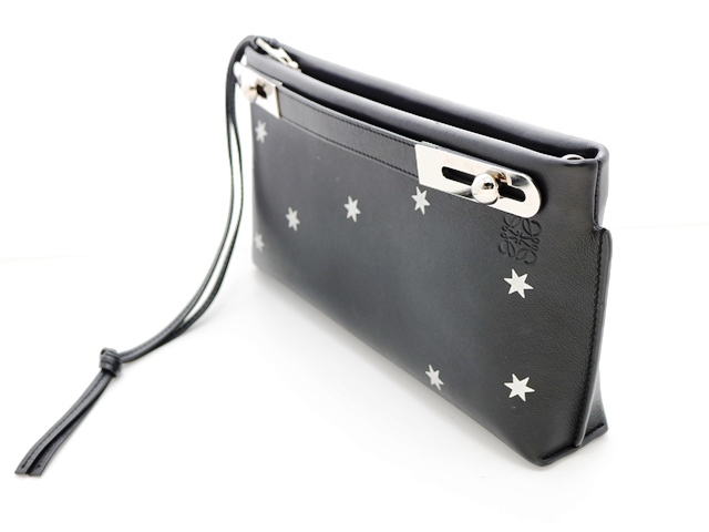 LOEWE ロエベ ミッシースモール レザー ブラック 2WAY バッグ【433