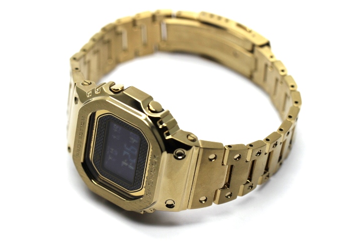 カシオ G-SHOCK フルメタル モバイルリンク 電波ソーラー腕時計 