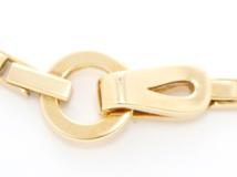 Cartier　カルティエ　アグラフネックレス　750YG　ネックレス　箱有り　男女兼用　ユニセックス【433】