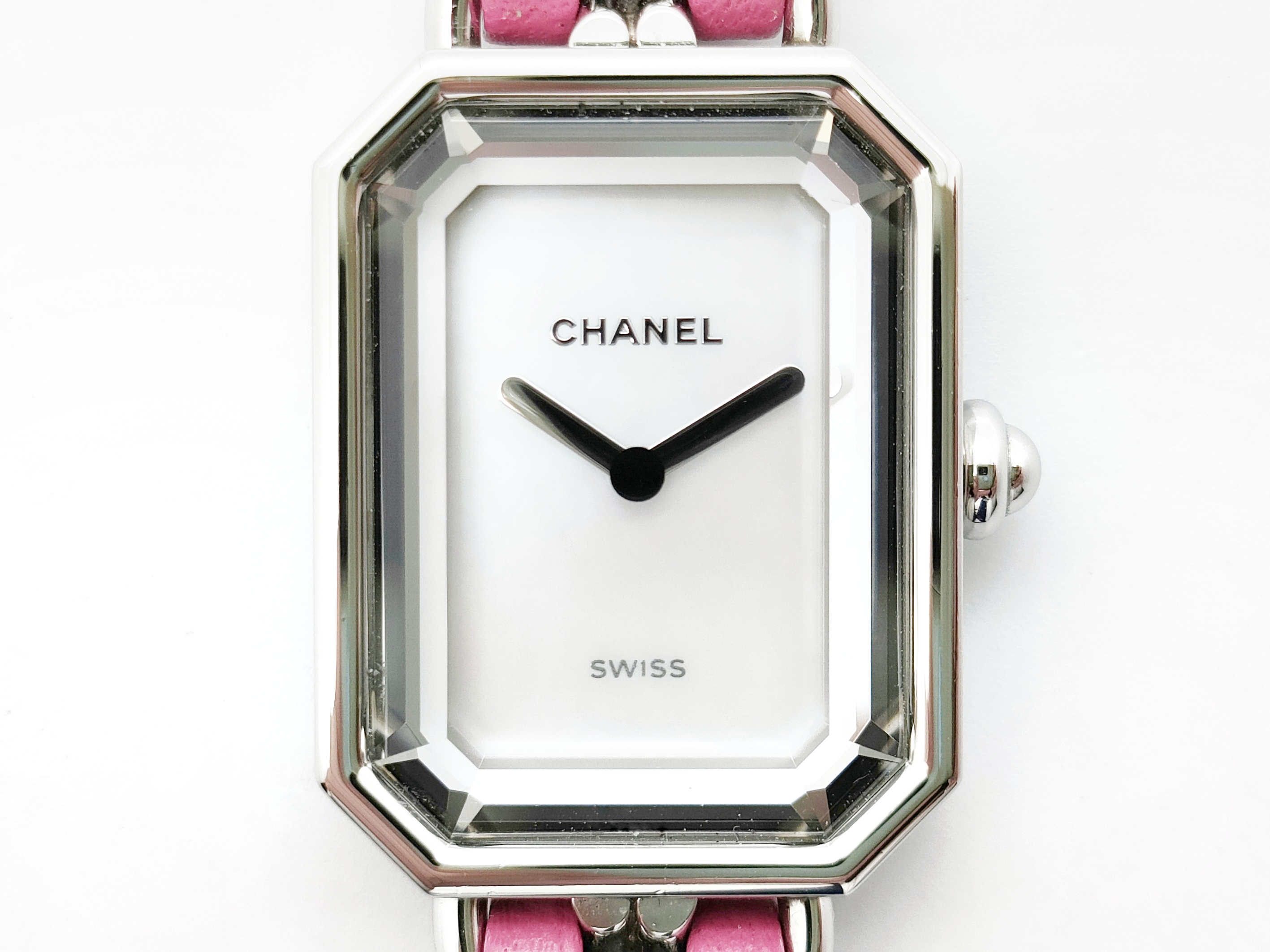 CHANEL シャネル プルミエール ロック ML H6360 ステンレス/カワ