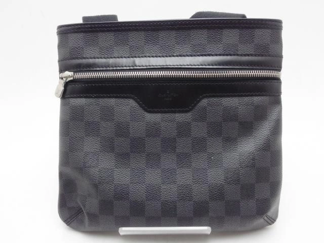 LOUIS VUITTON トマス ダミエ・グラフィット ショルダーバッグ【435】 の購入なら「質」の大黒屋（公式）