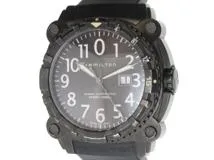 HAMILTON ハミルトン カーキ ビローゼロ H785750 SS/ラバー メンズ