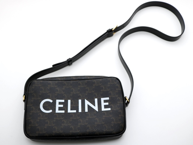 CELINE セリーヌ トリオンフ ミディアム メッセンジャーバッグ 斜め