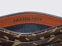 BURBERRY　バーバリー　カードケース　 ブラウン　PVC　8022909 【205】