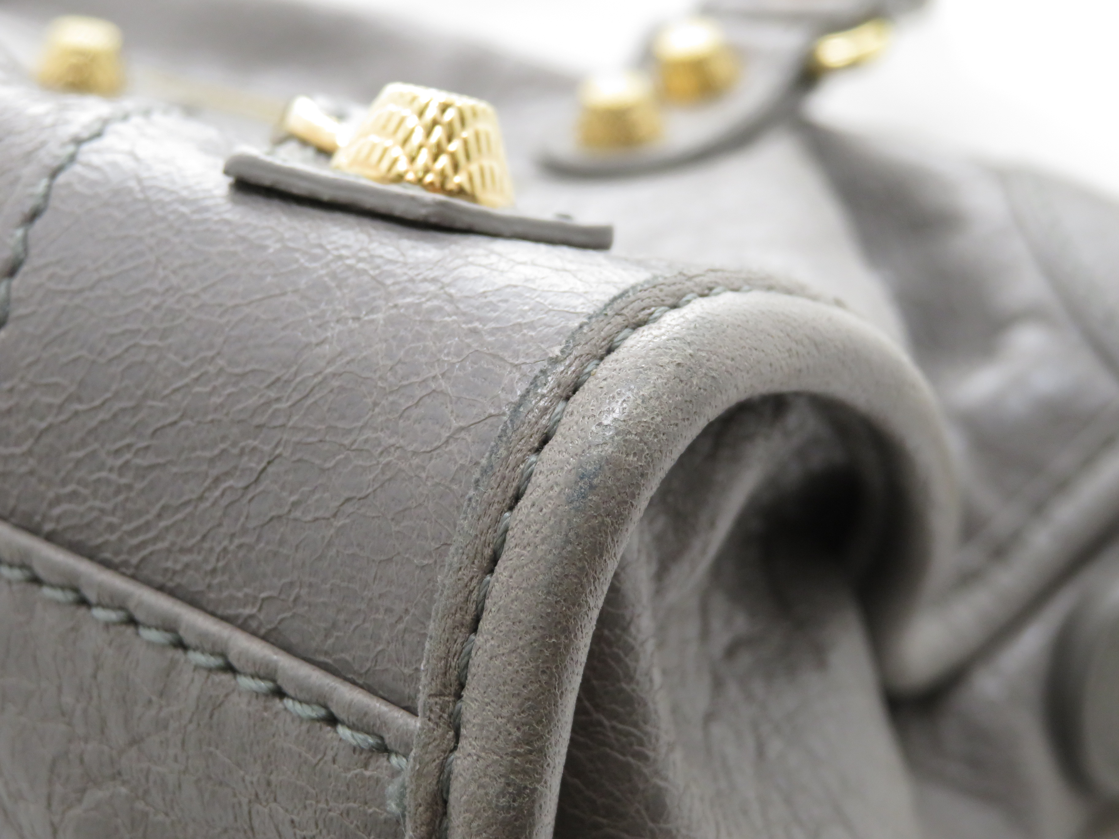 BALENCIAGA バレンシアガ ジャイアント シティ レザー グレー BALENCIAGA バレンシアガ ジャイアント シティ レザー グレー