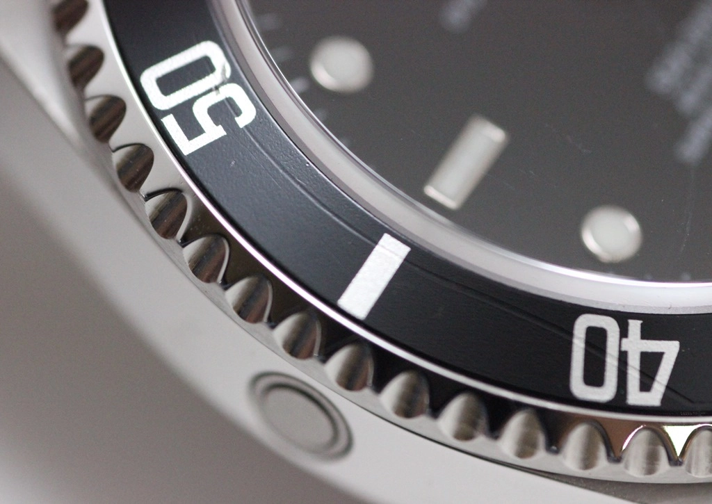 P番2001年並行 ROLEX ロレックス 腕時計 シードゥエラー 16600 ブラック文字盤 ステンレス 自動巻き 穴有【472】SJ