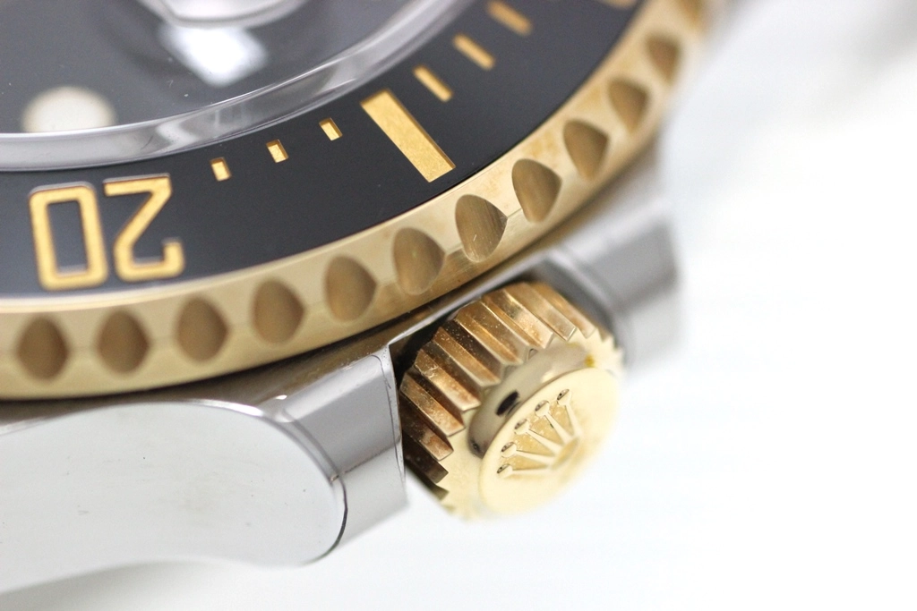 2019年9月並行品 ROLEX ロレックス 腕時計 シードゥエラー オイスタースチール/K18イエローゴールド/セラミック ブラック文字盤 自動巻き【472】SJ