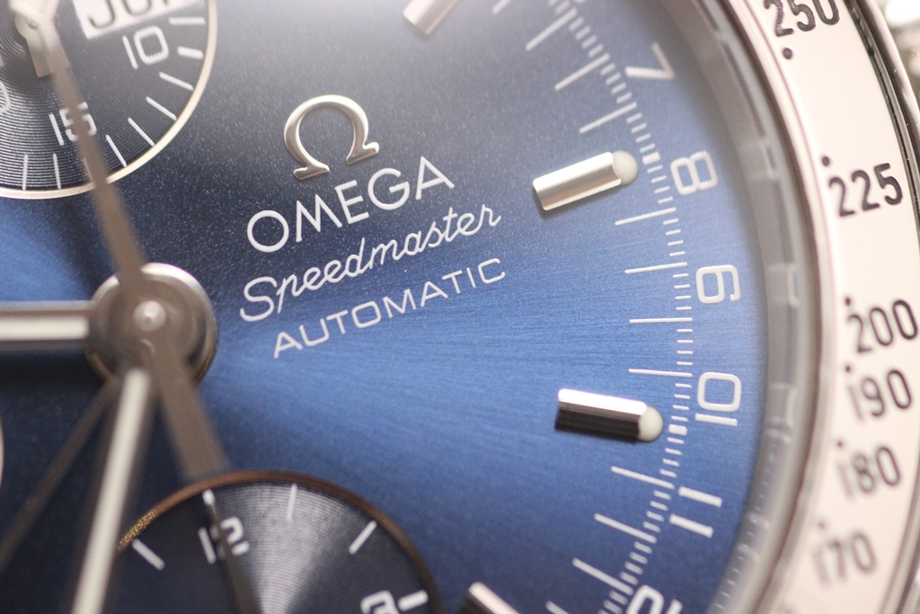 オメガ スピードマスター 3523.80青色ダイヤル オメガ スピードマスター トリプルカレンダー 3523.80 ブルー