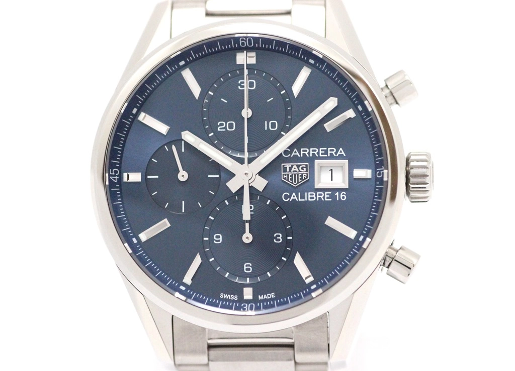 大人 可愛い 服  腕時計 タグ・ホイヤー HEUER TAG カレラ クロノ キャリバー16 3針＋カレンダー
