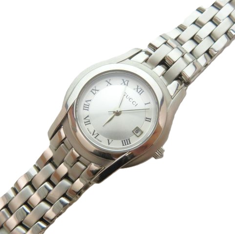 グッチ【GUCCI】5500L コマ（３コマ） GUCCI - 新品 グッチ GUCCI 時計 5500L コマの通販 by 夢市場