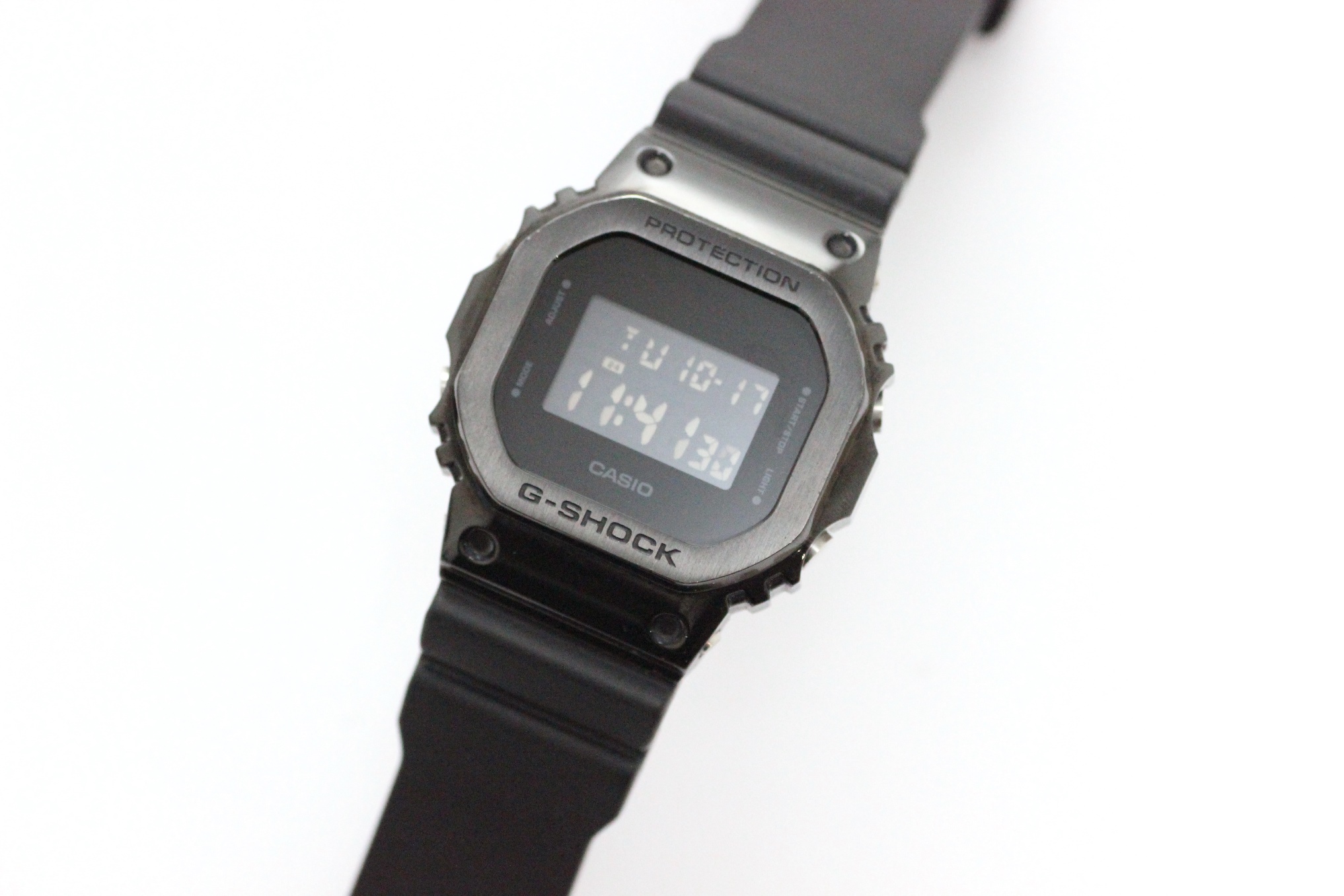 CASIO カシオ 腕時計 G-SHOCK 5600シリーズ GM-5600B-1JF 樹脂／ステンレススチール ブラック／デジタル文字盤 クオーツ【472】SJ  の購入なら「質」の大黒屋（公式）