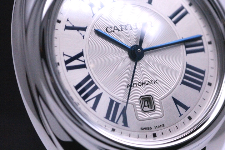 Cartier カルティエ　クレ　ドゥ　カルティエ　WSCL0005　ステンレス　自動巻き　オートマティック　ローマン文字盤【472】HU
