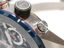 TAG HEUER　タグ・ホイヤー　カレラ キャリバーホイヤー02　CBG2A11.FC6460　SS/CE/ラバー/カワ　ブルースケルトン　メンズ　自動巻き【432】2148103654688