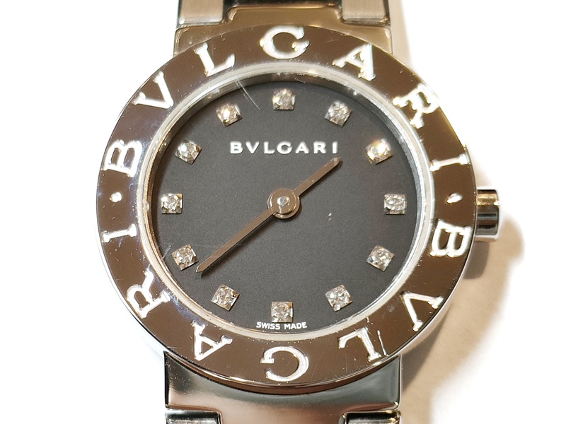 BVLGARI ブルガリ ブルガリブルガリ BB23SSD ステンレス SS ブラック12PD レディース クォーツ【432】2148103623714  の購入なら「質」の大黒屋（公式）