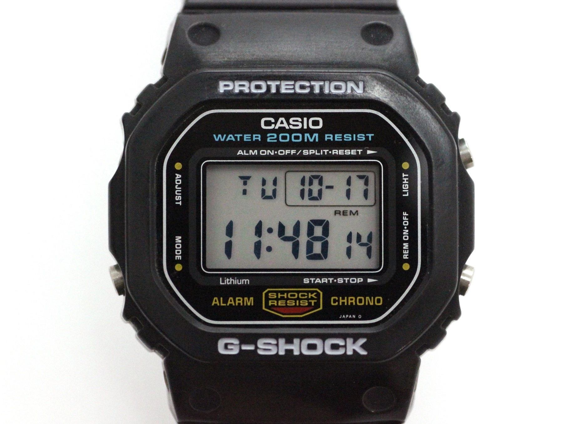 CASIO カシオ 腕時計 G-SHOCK 5600シリーズ DW-5600C-1V 樹脂 ...