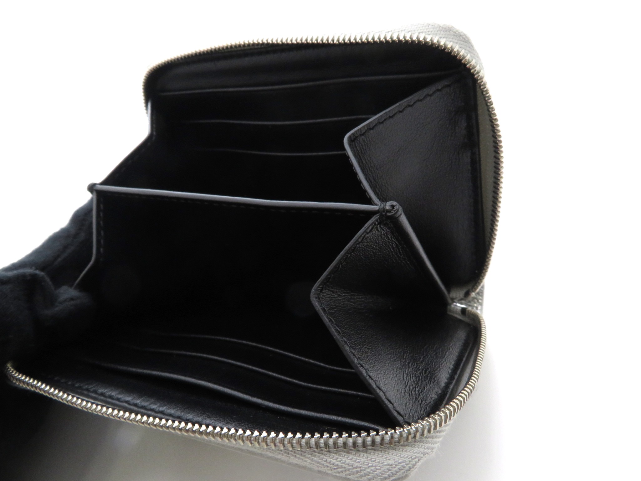 CELINE/セリーヌ】 馬車ロゴ金具 コインケース レザー ブラック