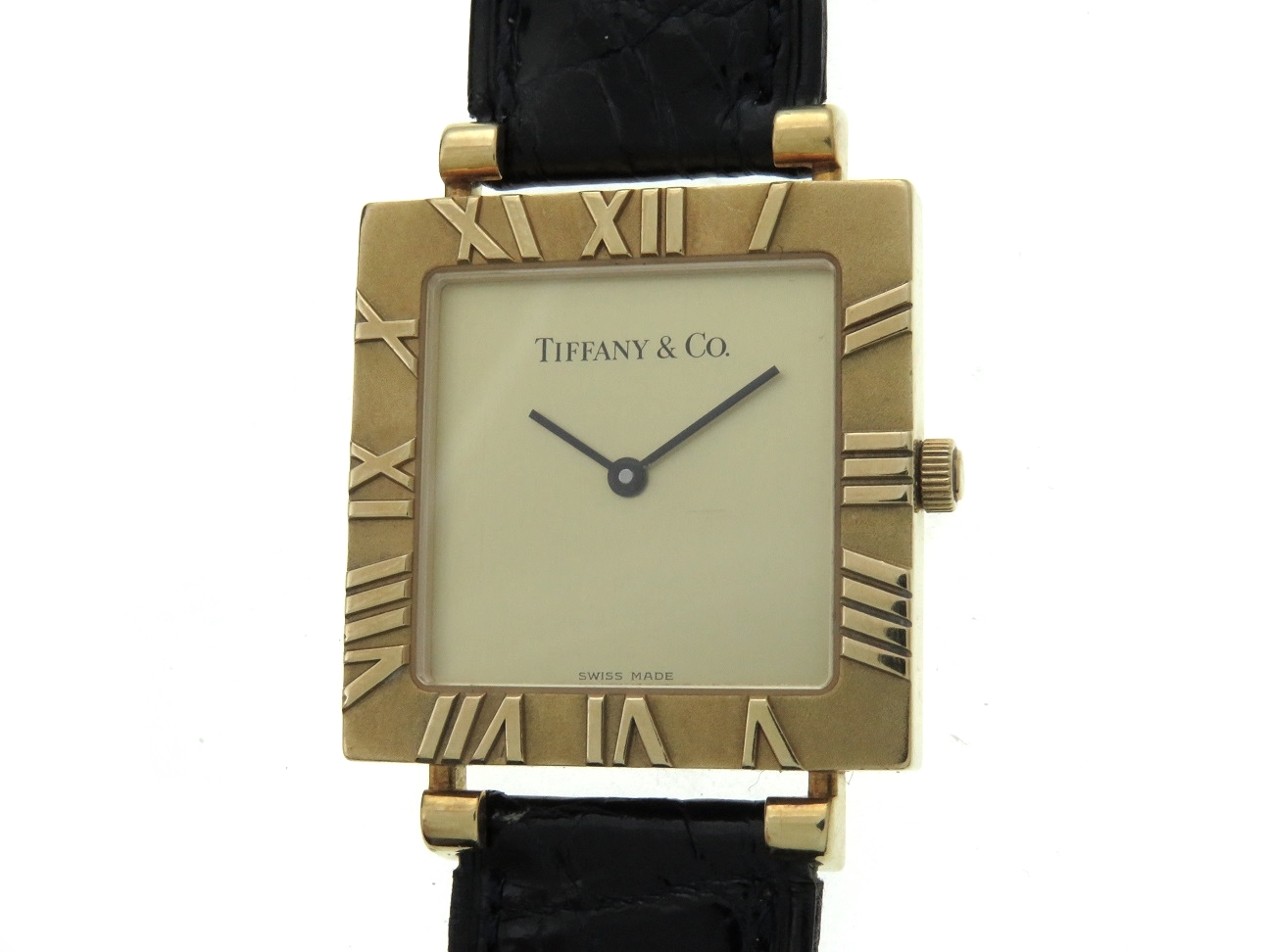 TIFFANY＆CO ティファニー 時計 アトラス スクエア K18YG イエローゴールド クオーツ 【434】 の購入なら「質」の大黒屋（公式）