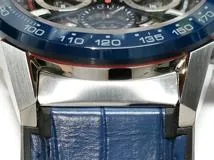 TAG HEUER　タグ・ホイヤー　カレラ キャリバーホイヤー02　CBG2A11.FC6460　SS/CE/ラバー/カワ　ブルースケルトン　メンズ　自動巻き【432】2148103654688