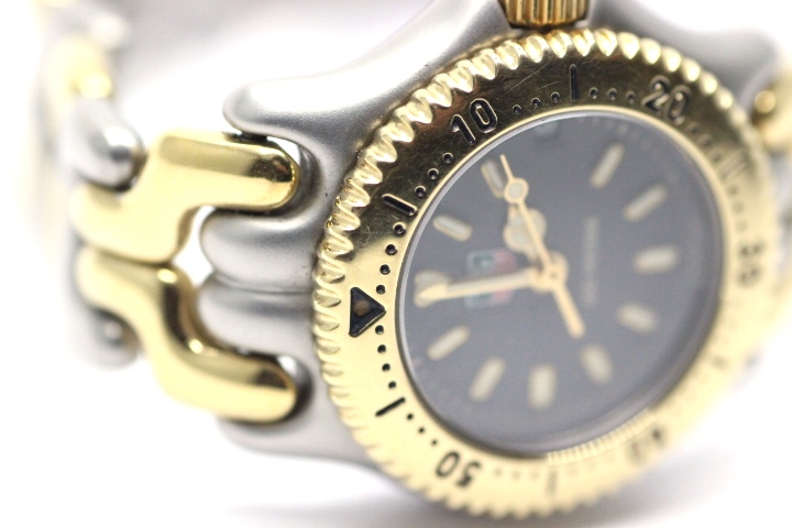 TAG HEUER タグホイヤー 時計 レディース クオーツ S95.206 グレー文字