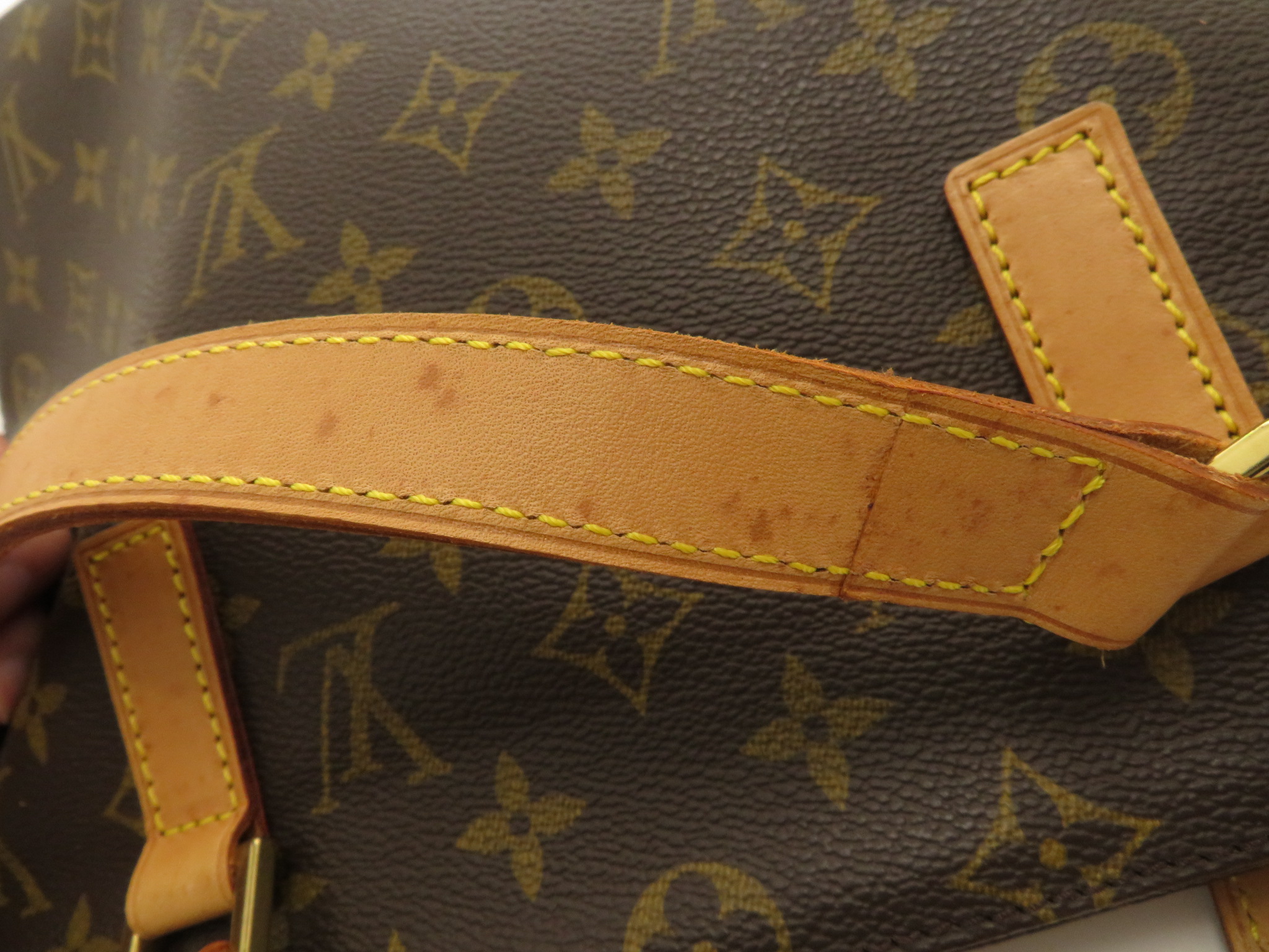 LOUIS VUITTON◇M51148/カバピアノ_モノグラムキャンバス/PVC/BRW